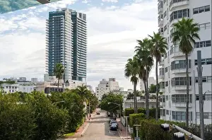 Outdoor Activities Prints: Miami Beach, North Shore Open Space Park, Lummus Park to South Pointe Park, Miami, FL, USA