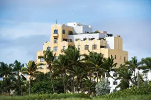 Outdoor Activities Prints: Miami Beach, North Shore Open Space Park, Lummus Park to South Pointe Park, Miami, FL, USA