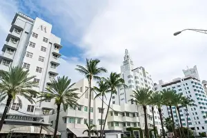 Outdoor Activities Prints: Miami Beach, North Shore Open Space Park, Lummus Park to South Pointe Park, Miami, FL, USA