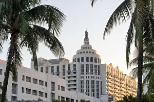 Outdoor Activities Prints: Miami Beach, North Shore Open Space Park, Lummus Park to South Pointe Park, Miami, FL, USA