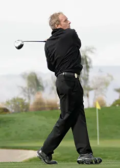 2008 Prints: Michael Bolton plays golf at the Bob Hope Chrysler Open at the Silver Rock Resort in La Quinta