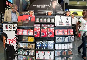 Jackson Prints: Michael Jackson CD's DVD's and other merchandise for sale at HMV in Britain