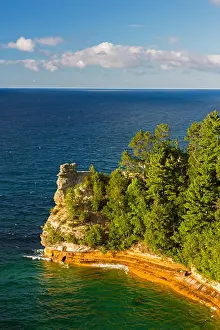 Lakeshore Prints: Michigan, Pictured Rocks National Lakeshore, Miners Castle