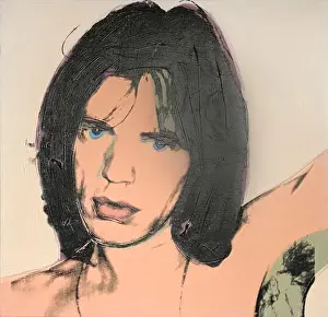 Andy Warhol Prints: Mick Jagger portrait, Andy Warhol