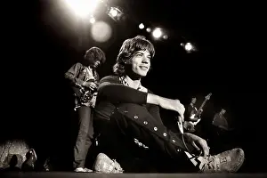Background People Prints: Mick Jagger and the Rolling Stones; Los Angeles Forum; November 8; 1969