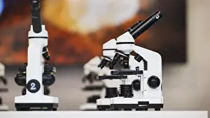 Curriculum Prints: Microscopes for scientific research and education laboratory learning