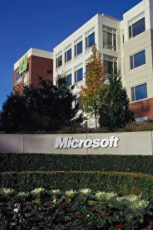 Monopoly Prints: Microsoft Corporation Campus Redmond Washington USA