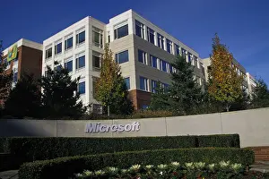 Monopoly Prints: Microsoft Corporation Campus Redmond Washington USA