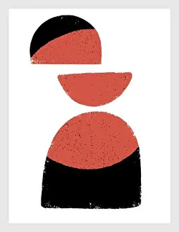 Mid century modern art print. Gallery wall printable art. Boho style interior decor