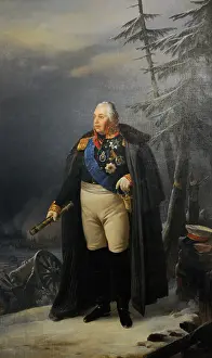 Basin Prints: Mikhail Kutuzov (Prince Mikhail Ilarionovich Golenishchev-Kutuzov) (1745-1813)