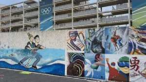 City Planning Prints: Milan, Italy - January 30, 2026: Buildings of the Milano Cortina 2026 Olympic Village with residential blocks
