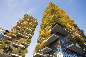 Host Prints: MILAN, ITALY, NOVEMBER 11, 2017 - 'Bosco Verticale'