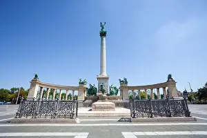 Patina Prints: Millenium monument complex in Budapest, Hungary