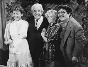 1985 Prints: The Millowitsch actor family (from left): Mariele Millowitsch