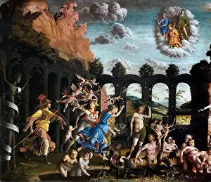 Minerva Prints: Minerva Expelling the Vices from the Garden of Virtue 1502 Andrea MANTEGNA 1431 – 1506 Italy Italian
