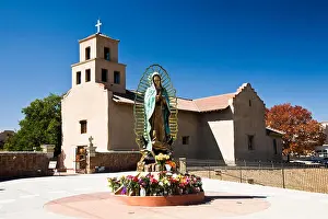 Santa Fe Prints: mission mexico blue