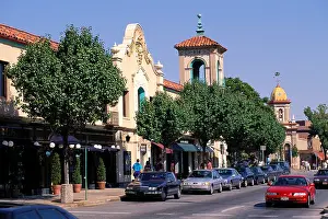 Choosing Prints: Missouri Kansas City Street Scene Buildings Shops Country Club Plaza Mall