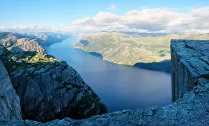 Misty morning on Preikestolen