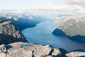 Misty morning on Preikestolen