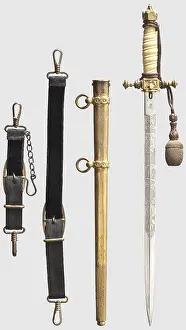 Maker Prints: A model 1890 dagger for cadets of the Imperial Navy with ivory grip
