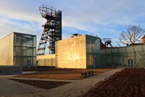 Winding Prints: Modern architecture of Silesian Museum in Katowice, Poland