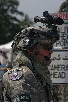 Armed Services Prints: Modern Day Special Ops American Soldier In Uniform