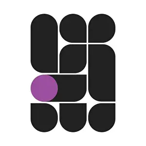 Testimonial Prints: Modern Style Square Shapes with Random Corner Roundness - Modern Style Collage Design