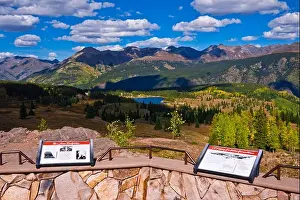 San Juan Mountains Prints: Molas Pass viewpoint, San Juan Skyway (Highway 550), San Juan National Forest, Colorado