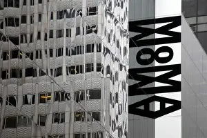 Museum Of Modern Art Prints: MOMA MUSEUM OF MODERN ART MIDTOWN MANHATTAN NEW YORK CITY UNITED STATES OF AMERICA USA
