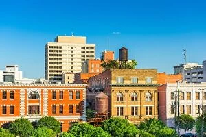 Images Dated 6th May 2016: Montgomery, Alabama, USA downtown buildings