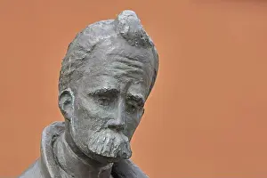 Philosopher Prints: Monument to philosopher Friedrich Nietzsche