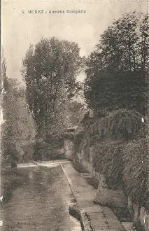 Commune Prints: Moret sur Loing FR 77 vers 1925 CPA 05