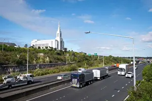 Space For Text Prints: Mormon Temple, Church of Jesus Christ of Latter-Day Saints