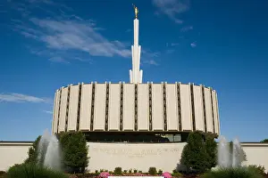 Places Prints: Mormon Temple in Ogden Utah
