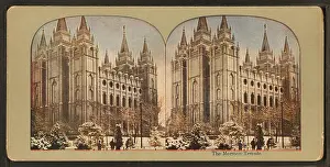 Mormonism Prints: The Mormon Temple. The Salt Lake Temple of The Church of Jesus Christ of Latter-day Saints