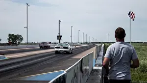 Nebraska Prints: Morning at the drag race in Kearney