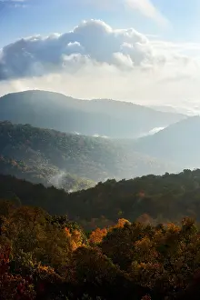 Ridges Prints: Morning light on ridges of Shenandoah National Park