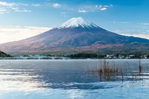 Fuji Prints: morning at mount Fuji and Lake Kawaguchiko