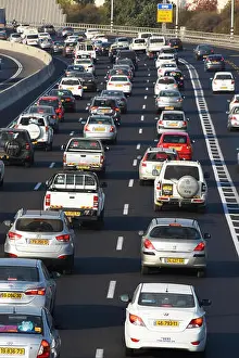 Urgency Prints: Morning traffic in Israel