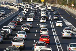 Urgency Prints: Morning traffic in Israel