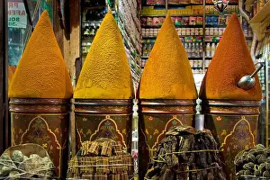 Souk Prints: Morocco. Marrakech. Herbalist's Shop