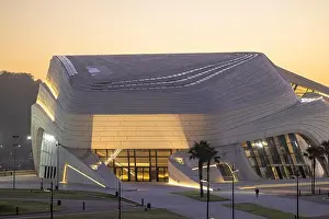 Morocco, Rabat, the Royal Theatre of Rabat designed by architect Zaha Hadid and inaugurated on October 29, 2024