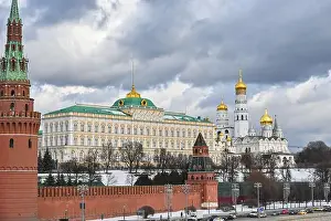 Moscow Prints: Moscow, Kremlin. The Moscow Kremlin