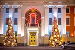 Garland Prints: Moscow19.12.2023 - New Year, walks in the decorated city
