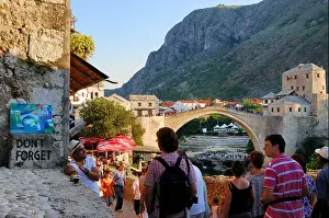 Stari Prints: Mostar, Bosnia and Herzegovina : the Stari Most and the old town