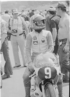 Image Type Prints: --- Motorrad-GP Imola 1974: Bruno Kneubühler#Motorcycle GP Imola 1974: Bruno Kneubühler