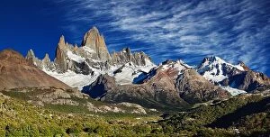 Images Dated 8th March 2012: Mount Fitz Roy, Los Glaciares National Park, Patagonia, Argentina