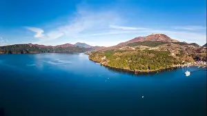 Fuji Prints: Mount Fuji and Lake Ashi.The shooting location is Lake Ashi