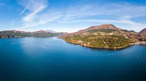 Fuji Prints: Mount Fuji and Lake Ashi.The shooting location is Lake Ashi