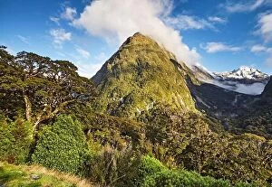 Images Dated 22nd April 2014: Mountain landscape of Fiordland National park in New Zealand